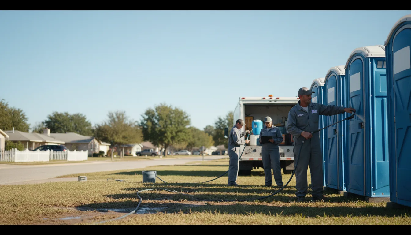 Long-Term Portable Toilet Rental in Hubbard, IA near me